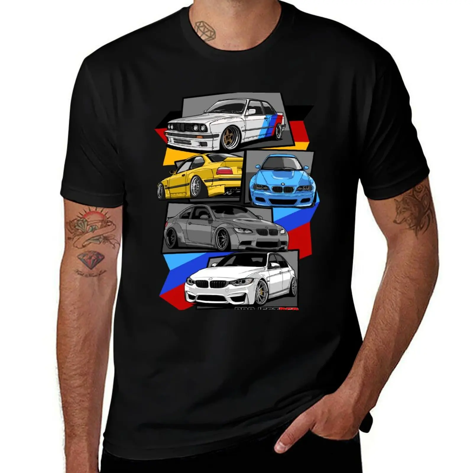

Bavarian Power - | E30 | E36 | E46 E92 F80 M3 T-Shirt cotton t shirts man 100% funny t shirts cotton T-Shirt