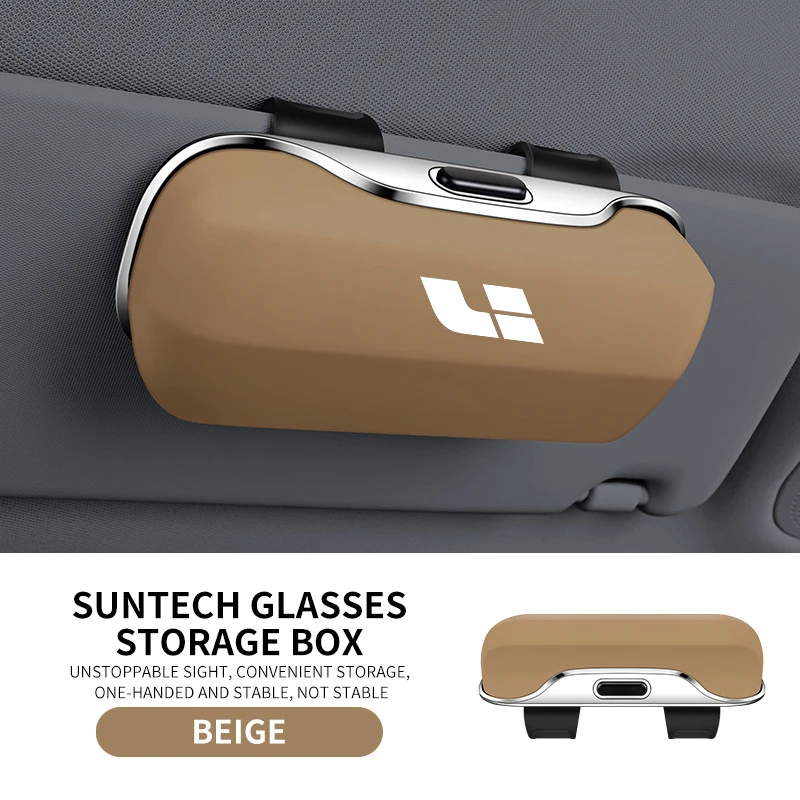 

For LEADING IDEAL Li Auto lixiang L6 Pro L7 Max L8 L9 Pro Max MEGA Ultra Accessories Car Visor Sunglasses Car Glasses Case Clip