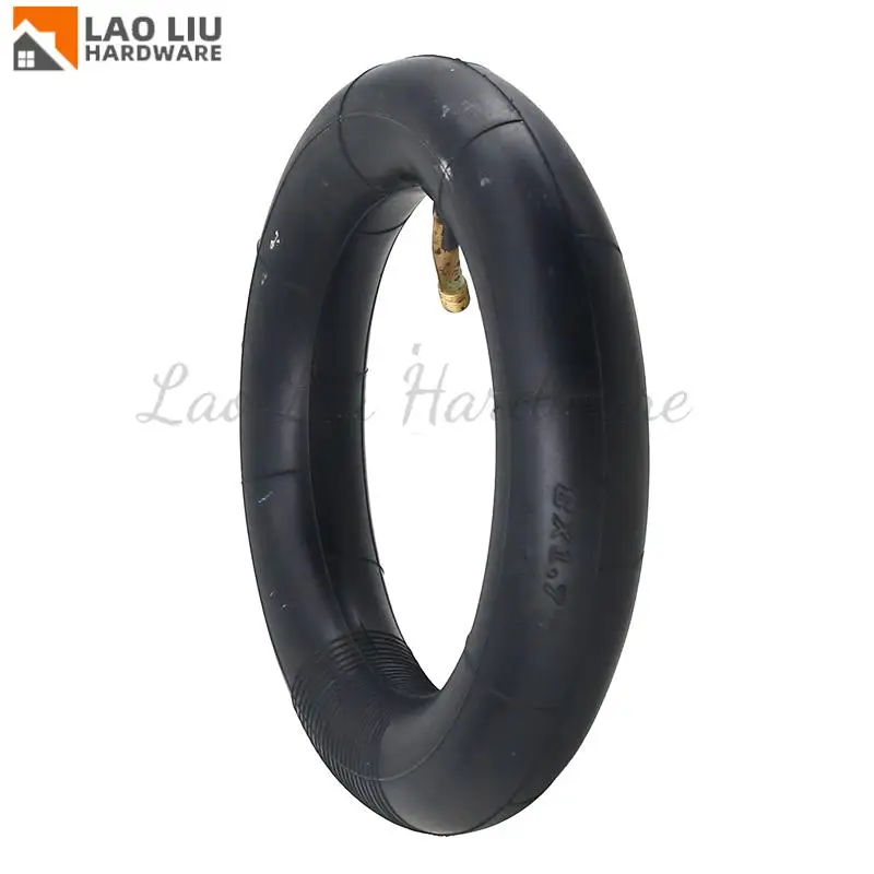 Cámara de aire de 8x1,75 para inflar neumáticos de scooter eléctrico, fácil inflado