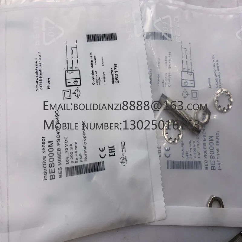 

Новый датчик для датчика приближения BES01P3 BES M08ED-PSC25F-S04G в наличии