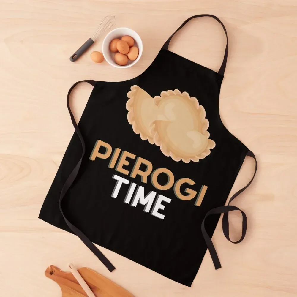 Pierogi Time Apron Woman Kitchen Hairdressing Hairdresser Accessories Apron