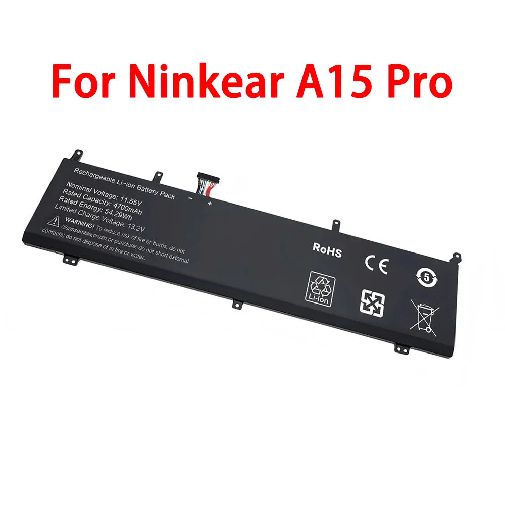 Laptop Battery For Ninkear A15 Pro 11.55V 4700mAh 54.29Wh 12PIN 12Lines New