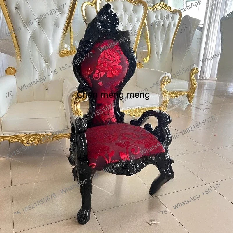 X New model, hotel clubhouse high-end armchair decorative high-back table and chair combination
