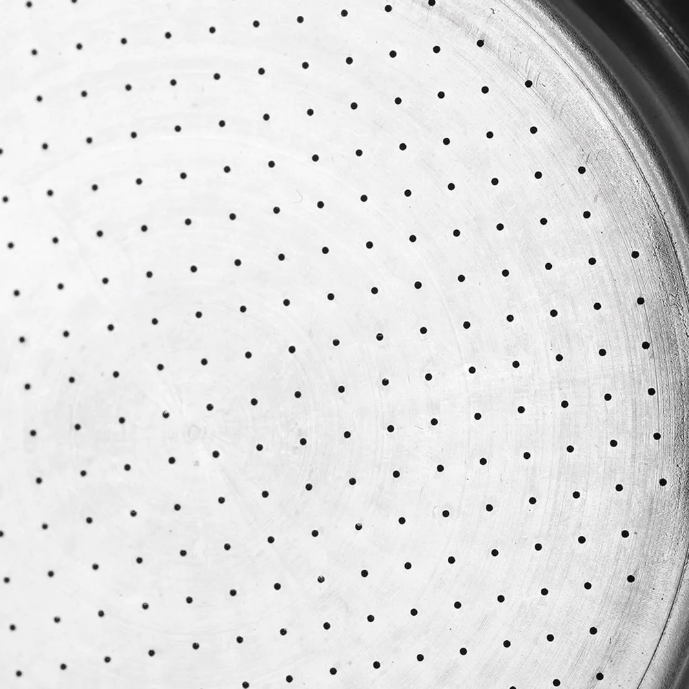 Stainless Steel Coffee Filter Basket Pressurized Double Layer Stainless Steel Filter Locking Snap 51mm Size Double Layer Filter