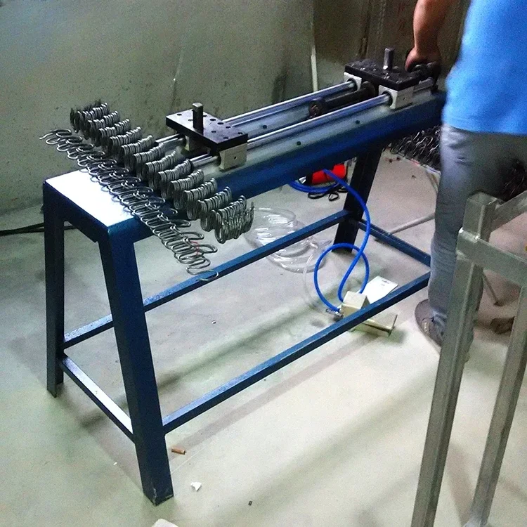 

Best Seller FirstLow Failure Rate High Quality Cheap Price 2.5-4.0mm Wire Diameter Sofa Zigzag Strengthening Spring Machine