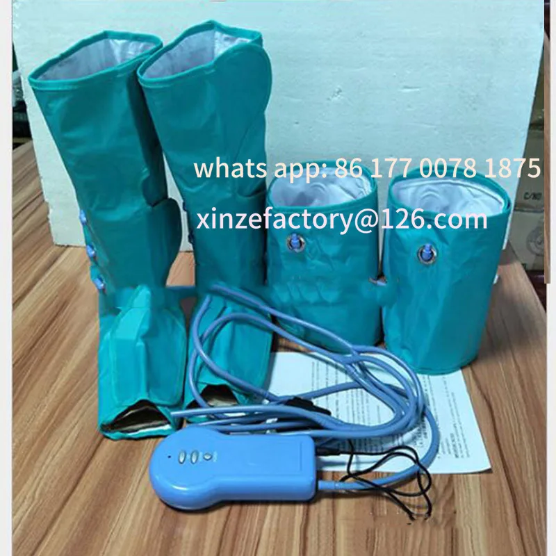 

Customizable NEW Circulation Leg Wraps Healthcare Air Compression Leg Foot Massager 110V/220V