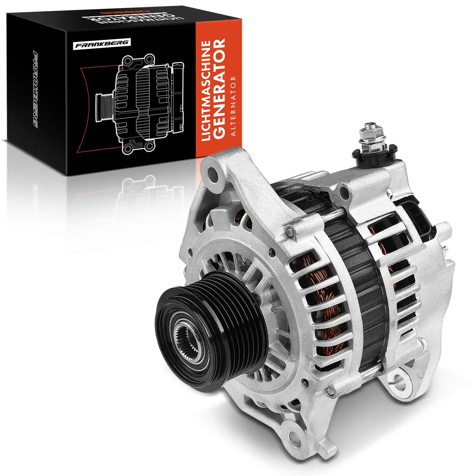 Frankberg 1x Lichtmaschine Generator für Nissan Patrol GR V Wagon Y61 Terrano II +Van R20 23100-VC101 23215N 23100-VC10A