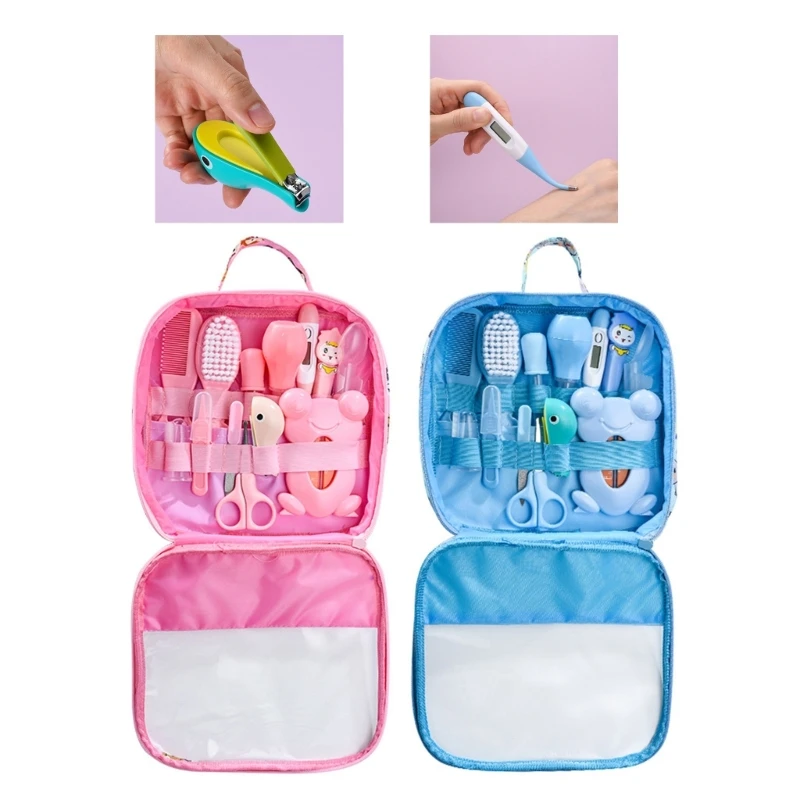 Portable Baby Cares Bundles Baby Grooming Set Quality Tools 13-piece/set for Your Newbonr Dailys Care Effective Cares