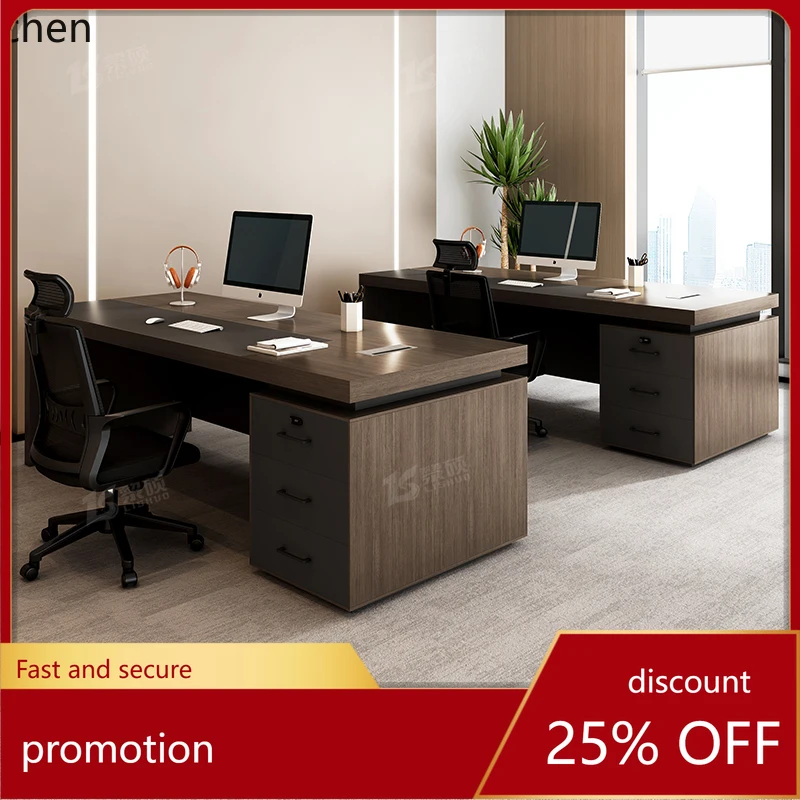 

ZMLoffice desk and chair combination simple modern manager desk office computer desk staff seat supervisor workbench