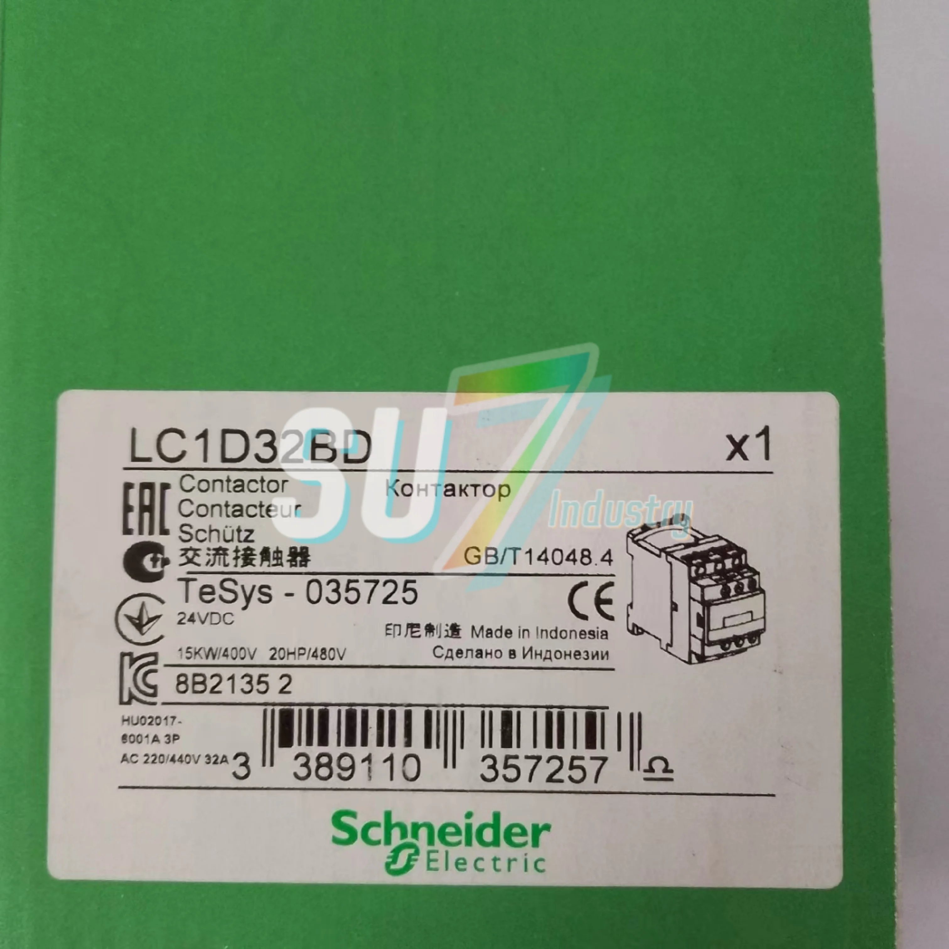 

LC1D32BD Новый контактор на складе