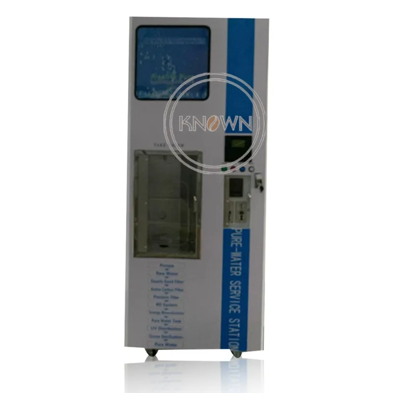 OEM Model 800GPD Pure Water Vending Machine Washing Function Commercial Water Refill Vending Machine