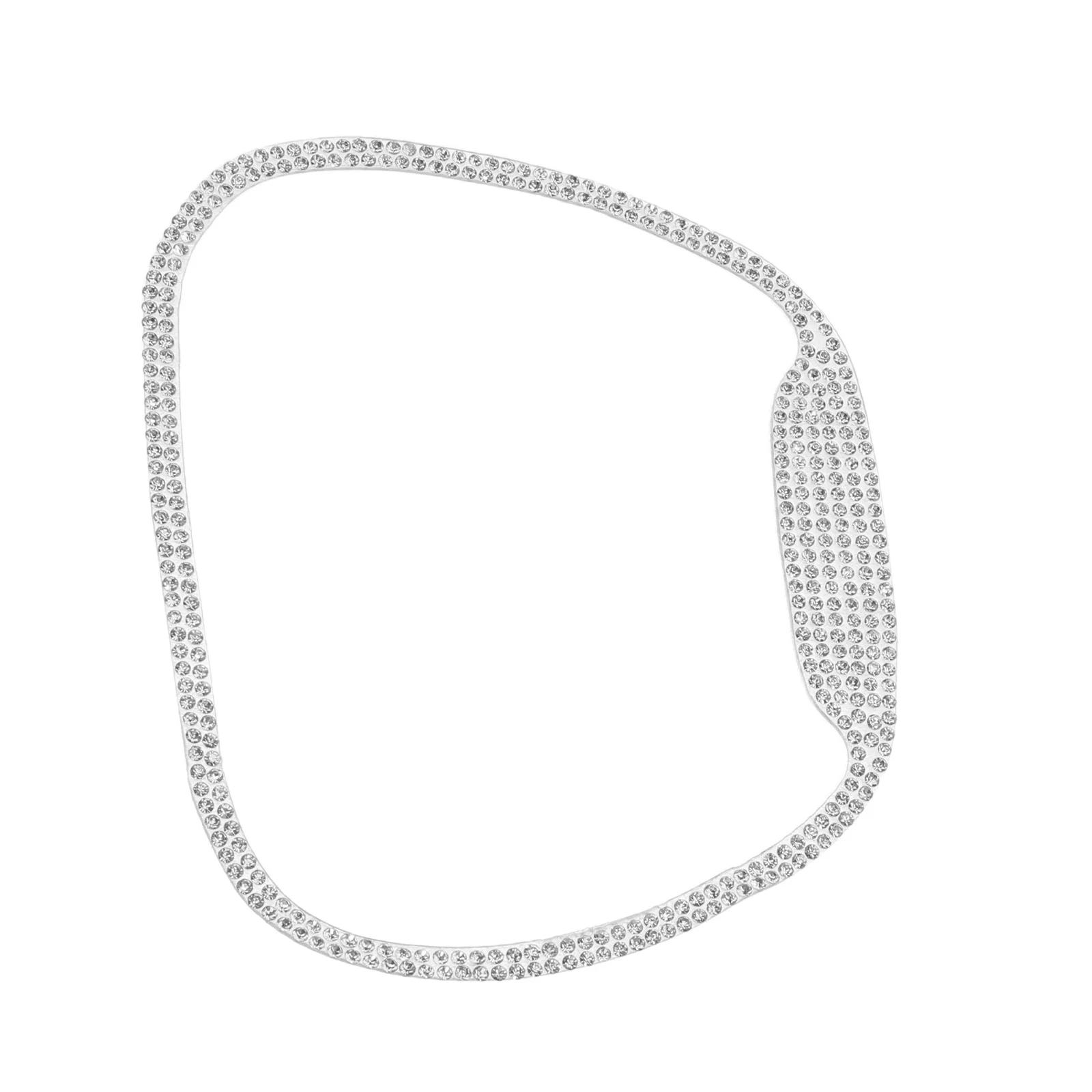 

Rhinestone Steering Wheel Sticker Luxury Bling Car Decoration Self-Adhesive Waterproof Sparkle Decal for Auto Interior