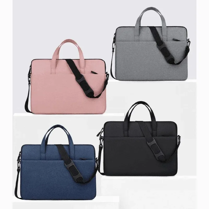 ipad New Portable Briefcase Water Proof Business Commuting Large Capacity Laptop Case Computer Bag