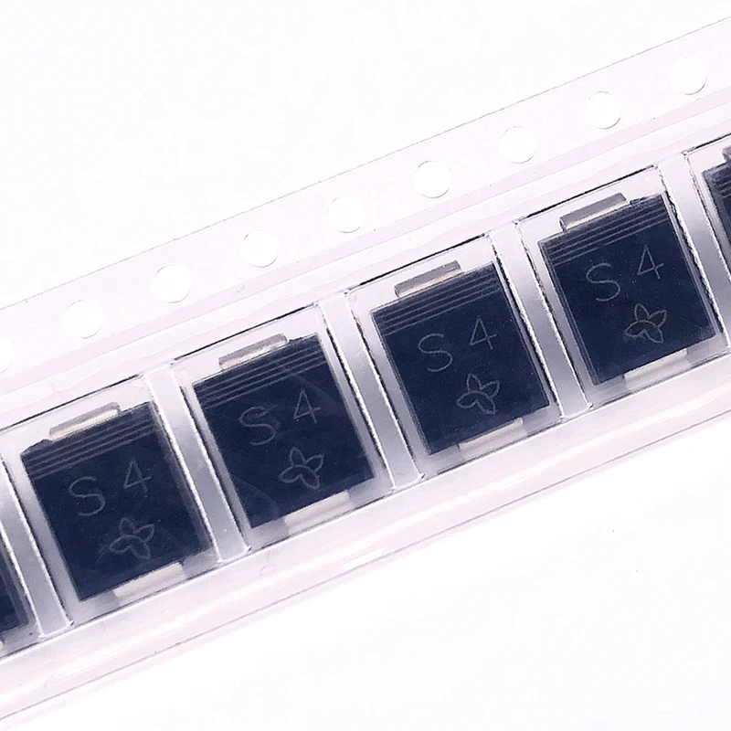 (100pcs) SS54 (Marking S4 SS54) SMC(DO-214AB) 5A/40V Schottky diode
