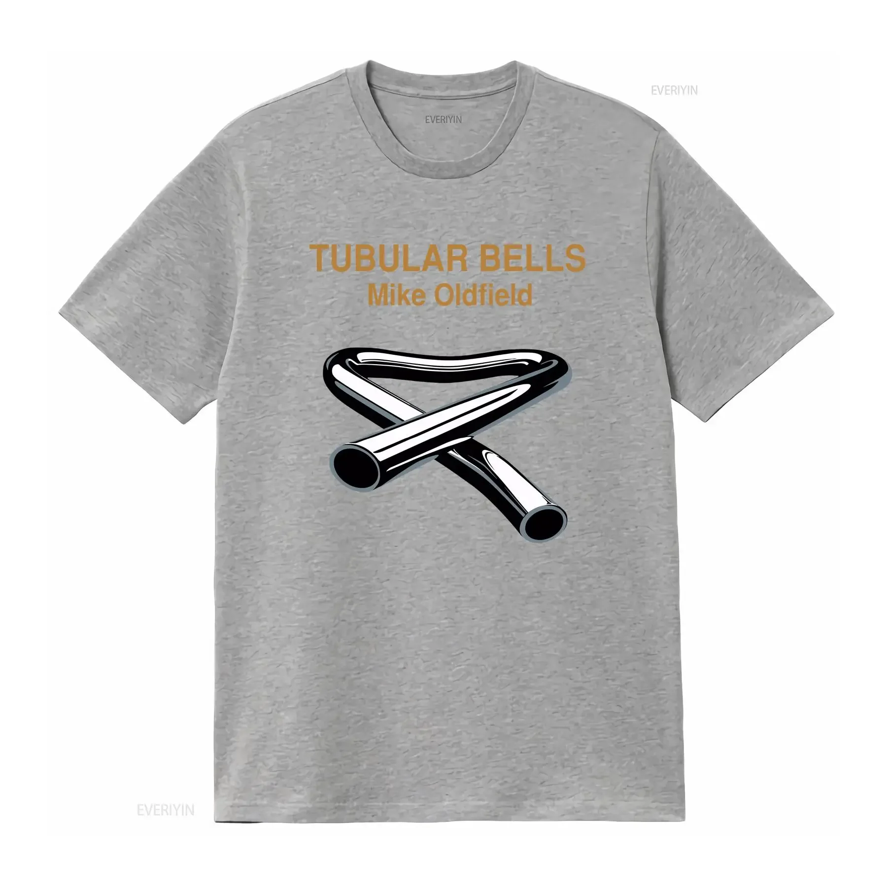 2025 نموذج جديد مايك أولدفيلد ألبوم أجراس أنبوبي تي شيرت AyersBedford قطن تي شيرت بأكمام طويلة عتيق عتيق مغسول