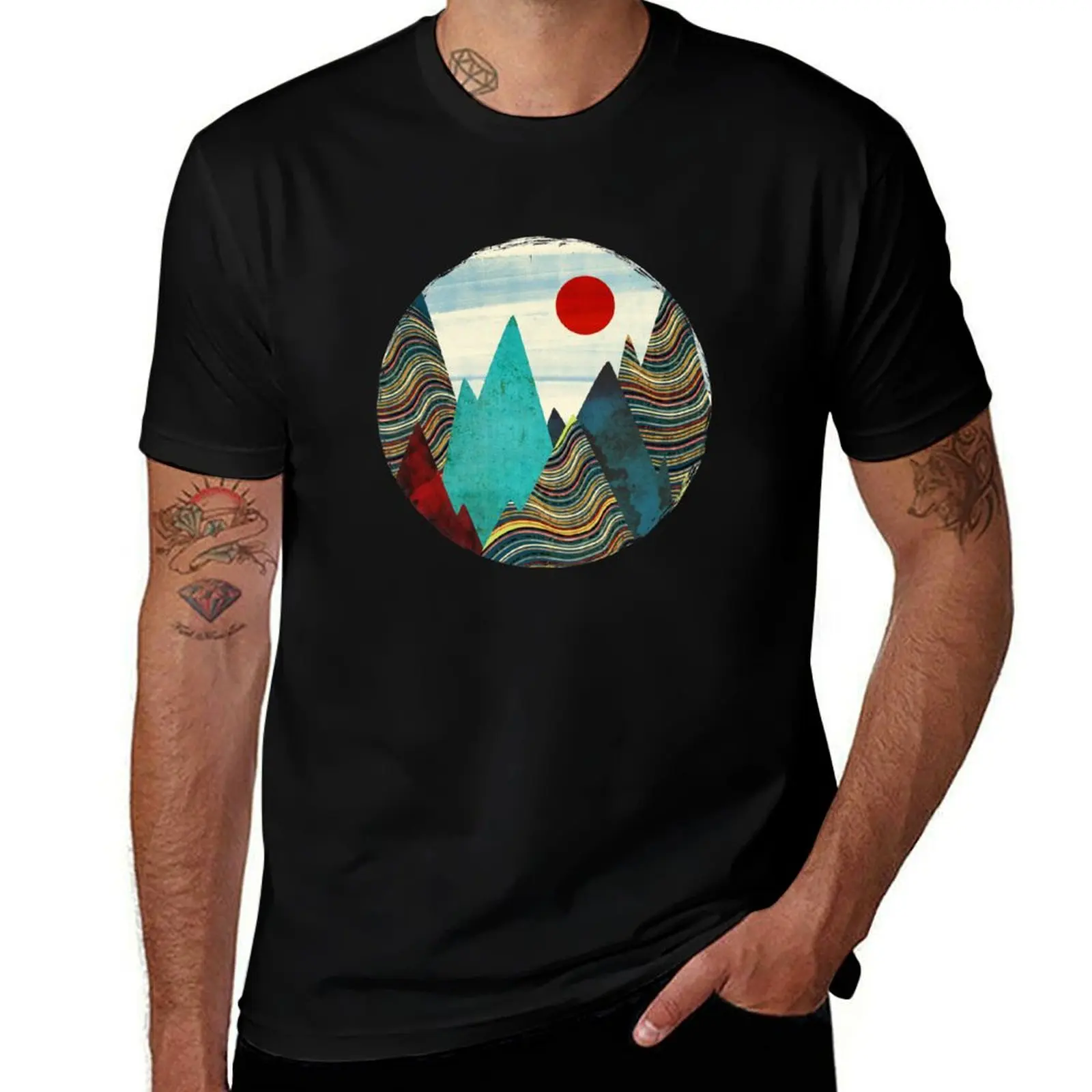 Color Peaks T-Shirt Essential Solid Color T-Shirt