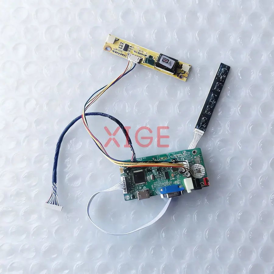 

Плата контроллера ЖК-дисплея подходит для HSD150MX14 HSD150MX15 QD15XL13 HSD150MX17 HDMI + VGA LVDS 20-контактный 1024x768 2-CCFL 1024*768 комплект DIY