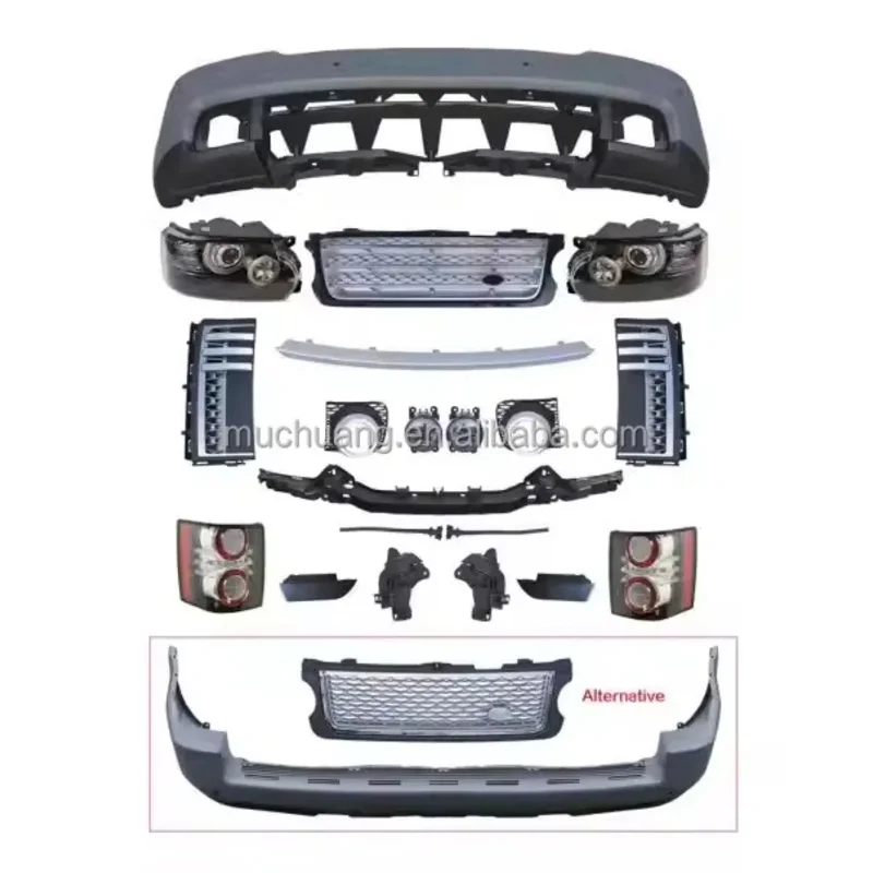 

2005-2009 L322 Ra-nge Rover Vogue Facelift Front & Rear Body Kits Headlight & Taillights for 2010-2012 Models"