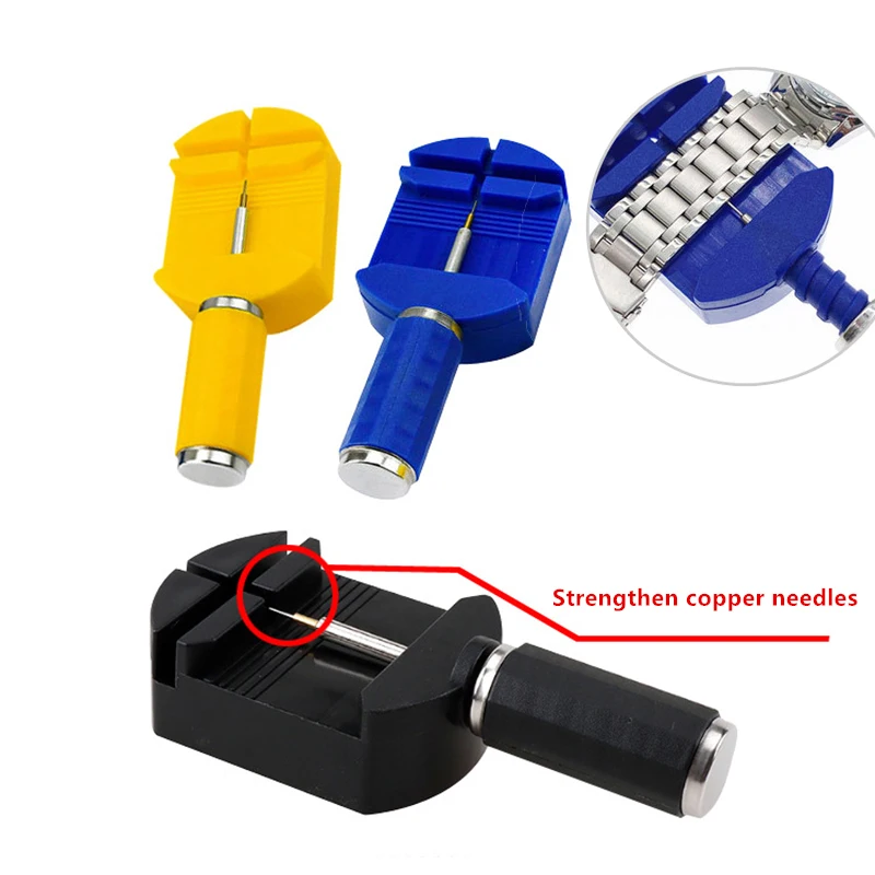 Hot Sale Watch Link Removal Tool Kit, Watch Band Tool Strap Chain Pin Remover Repair Tool Kit For Watch Band Strap Adjustment