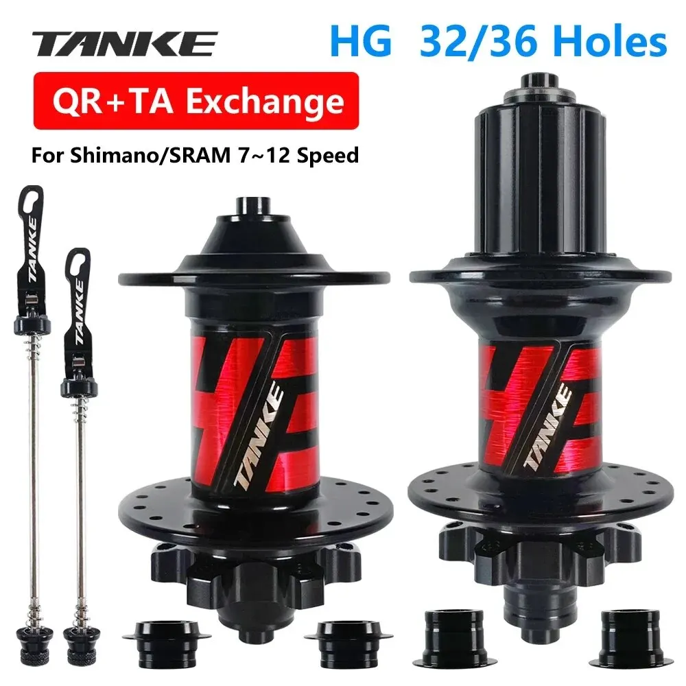 TANKE MTB Hub Sealed Bearing 32 36 Holes 6 NBK Cubo Mountain Bike Disc Brake Aluminum Alloy Bicycle Hub 7 8 9 10 11 12