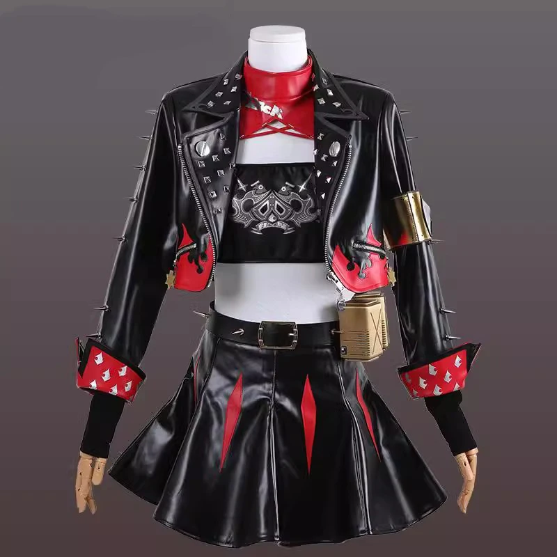 

Burnice White Cosplay Collab Series: Game Zenless Zone Zero ZZZ Burnice White Cosplay Costume Halloween Costume Adult Carnival