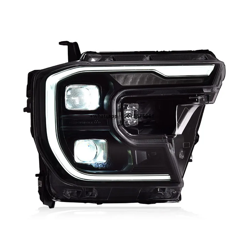 

LED Headlight Assembly for Ranger T9 2023, DRL Sequential Turn Signal Dual Beam Lens Plug and Play Sequential Signal