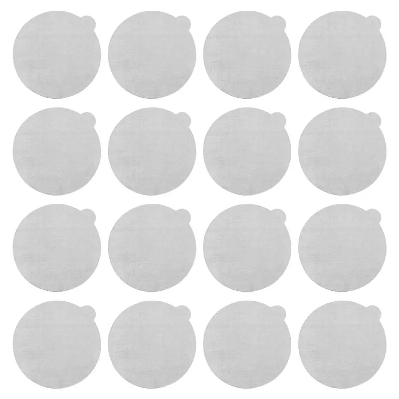 AC23-100PCS 62MM Disposable Coffee Capsule Seals Foils Cream Foam Coffee Filter Lid Sticker For Nespresso Vertuo