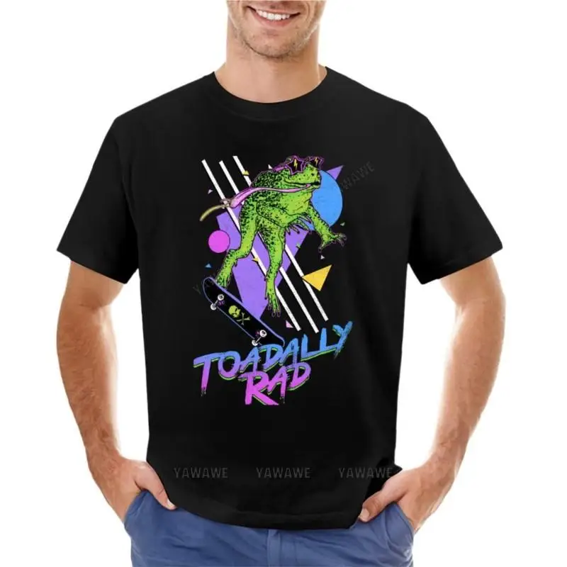 men tshirt Toadally Rad T-Shirt summer top sweat shirt mens big and tall t shirts black tshirt men