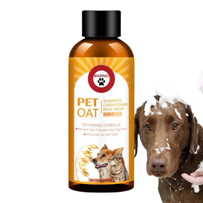 Dog Wash and Conditioner 3 in 1 Pet Body Wash Shampoo Refreshing Texture Pet Cleaning Tool for Dogs Cats Rabbits