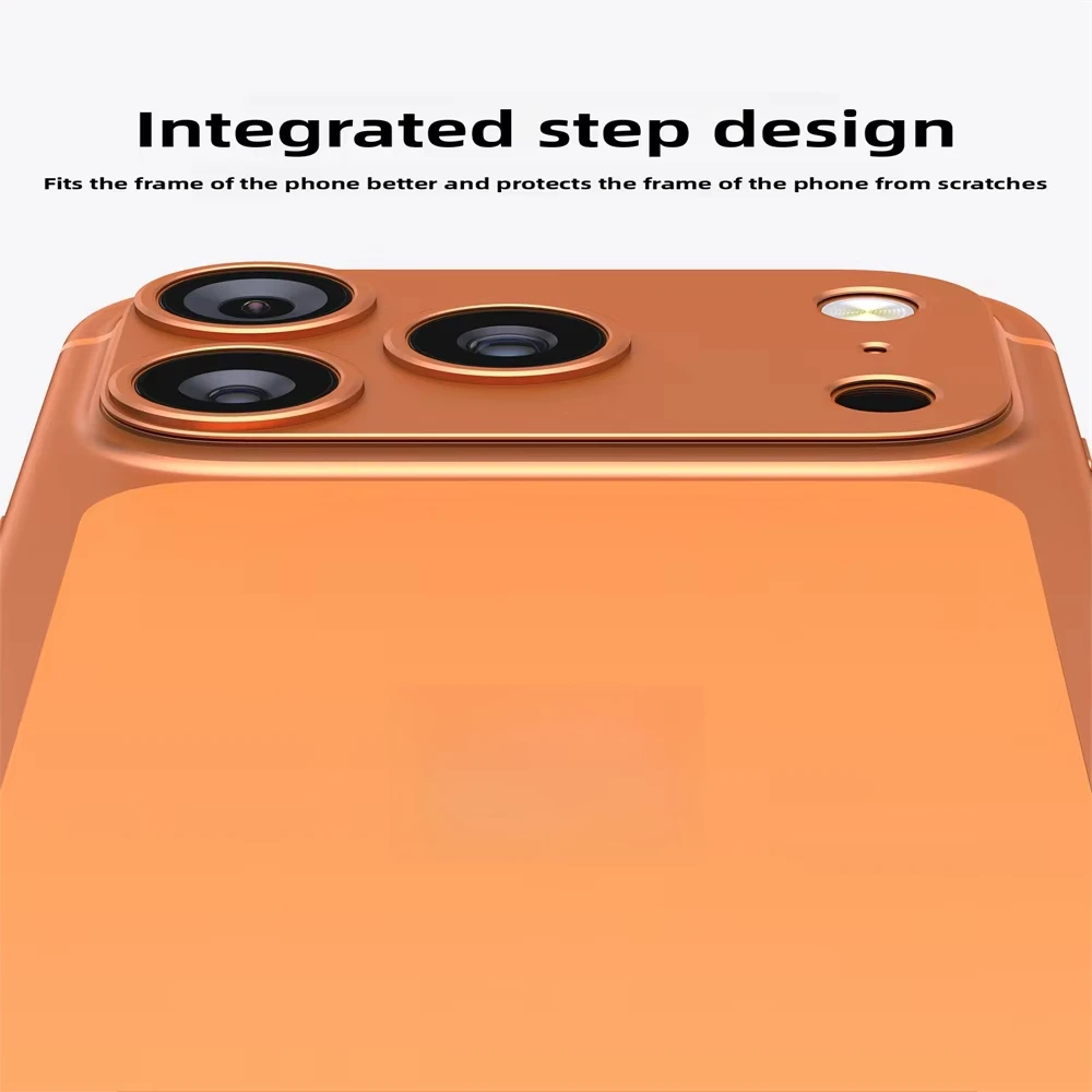 1-3Set Aluminum Alloy Metal Camera Lens Film For iPhone 18 Pro Max 17 Anti-Scratch Camera Lens Ring Protector Phone Accessories