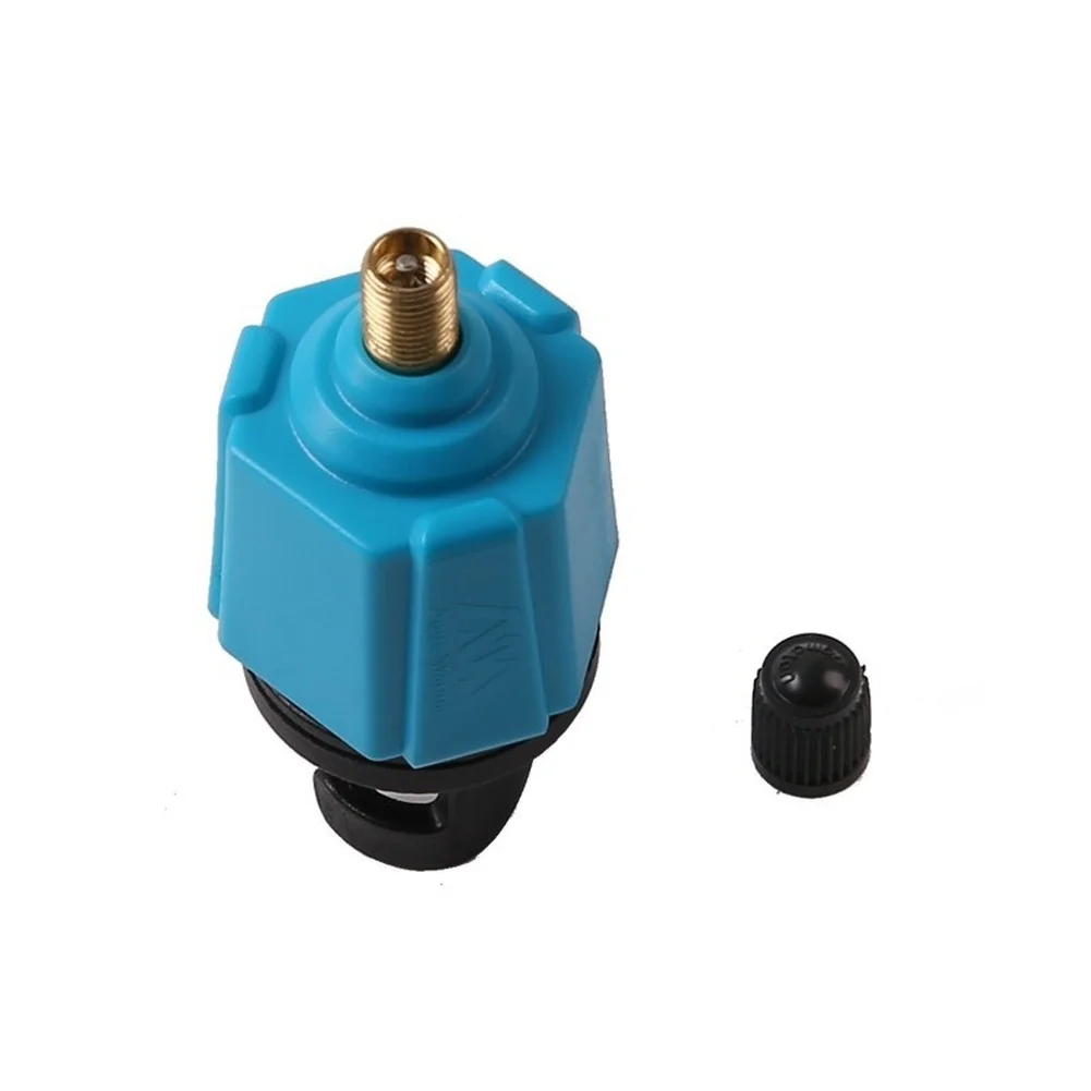 Compact Design Inflatable Valve Alloy Construction Quick Connection Inflatable Watercraft Valve Adapter Outdoor Gear