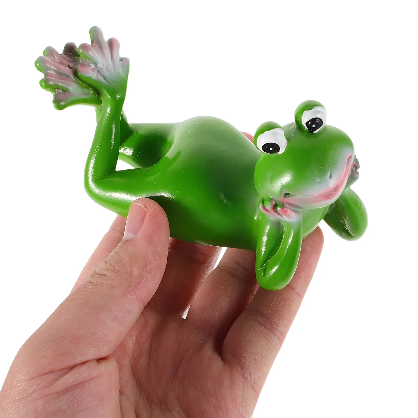 

Frog Bonsai Decoration Resin Sculpture Figurines Tree Animal Statues Pond Ornaments Creative Durable Versatile ChildFriendly