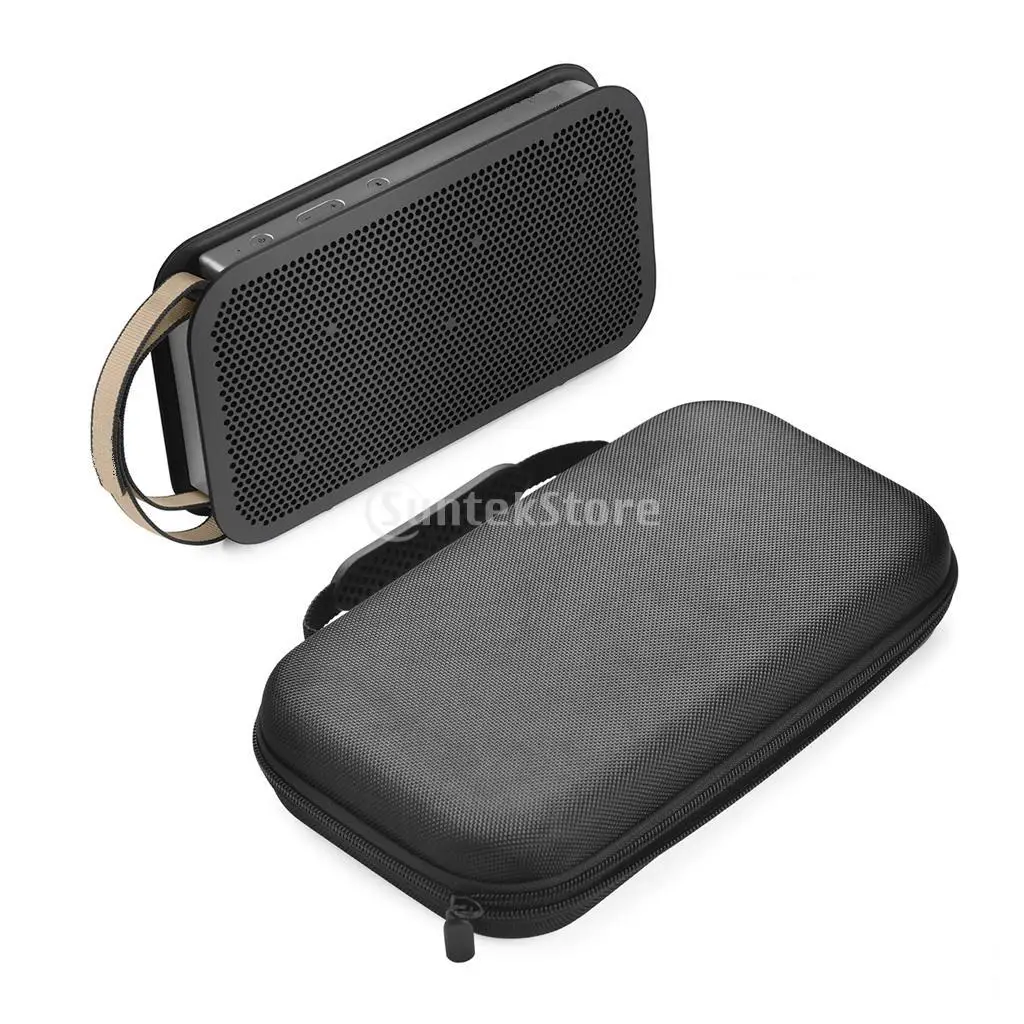 Estuche de mano de nailon para altavoz para viajes al aire libre