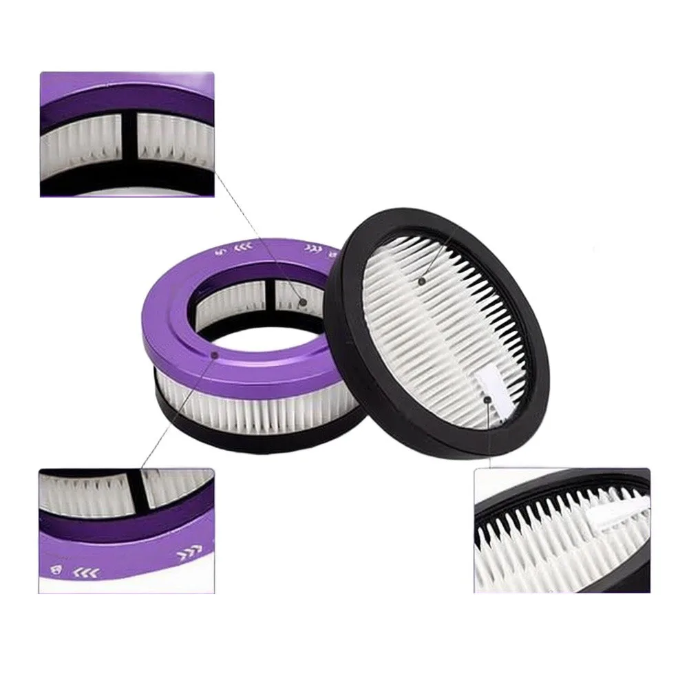 3pcs Pre Post Filters Set For Lirios Stars 5 Robot Vacuum Cleaner HEPA Replacement Parts Home Cleaning Tools