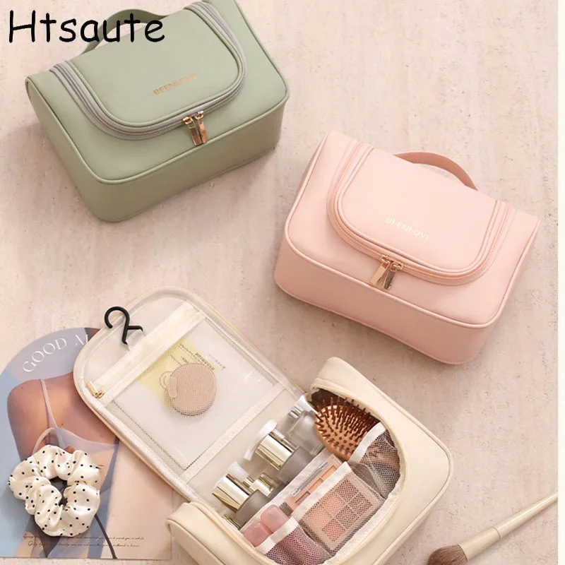 Women Business Portable Storage Bags Toiletries Organizer Pack For Women Cosmetic Bag Waterproof Hanging Travel Wash Pouch