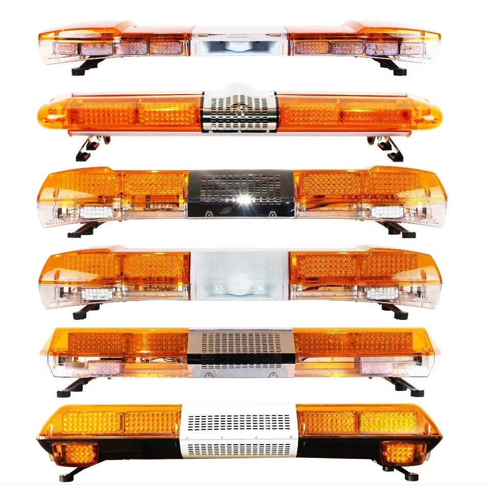 Emergency LED Warning Light Bar, Flashing Beacon for Trailer, Rescue Trucks & Engineering Operations