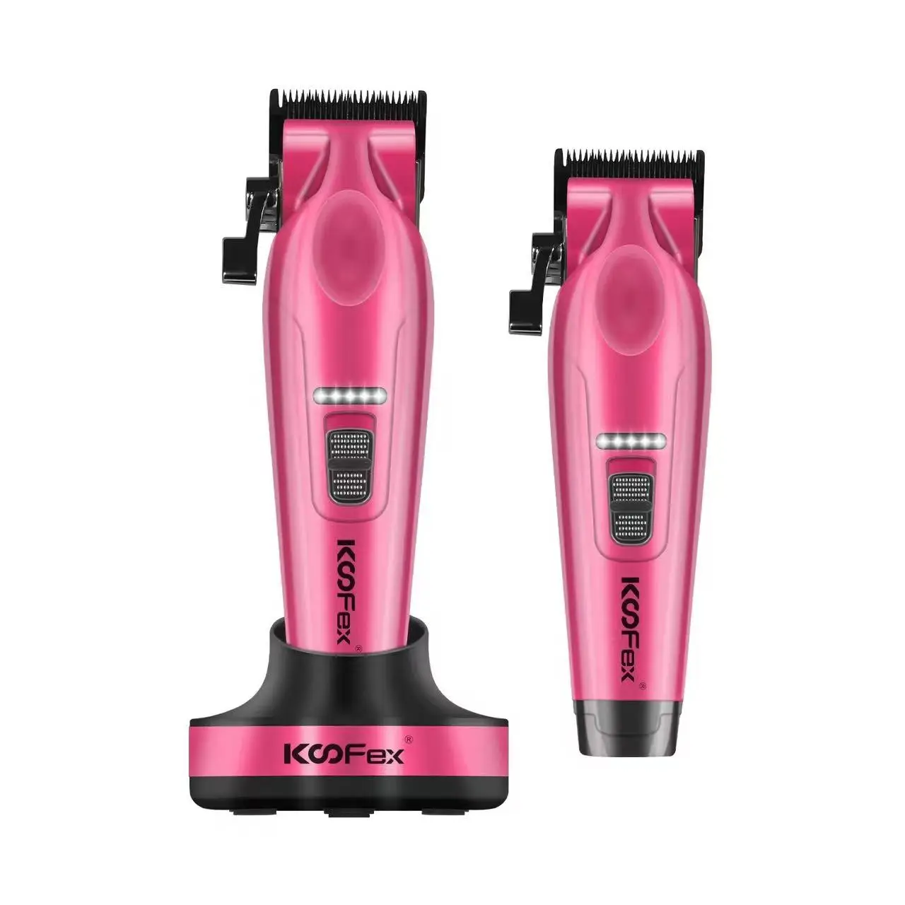 Professional hair clipper with base brushless motor, hair clipper charger 440C blade head