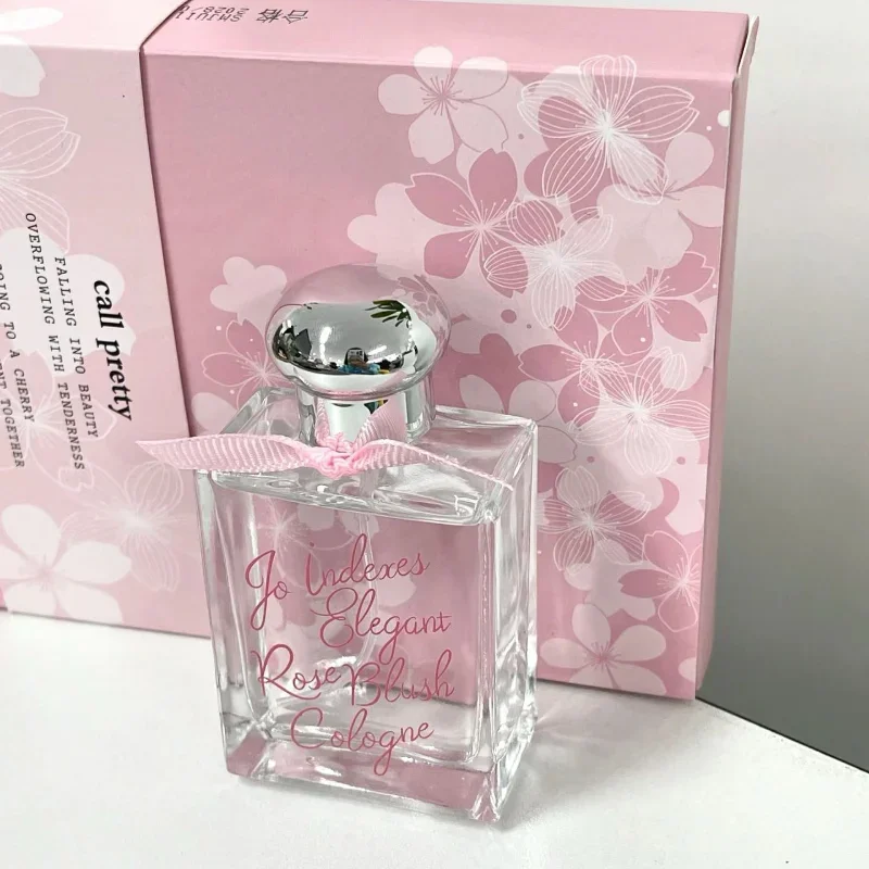 Perfume perfumado en flor de cerezo, fragancia suave, dulce, fresca, no grasa, de larga duración, 72 horas que cubre el olor, 50ml