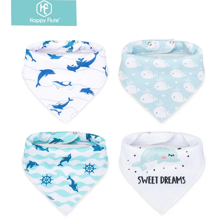 Baby Bandana Drool Bibs cotton bibs for baby Drooling and Teething Organic Christmas designs Baby Bibs