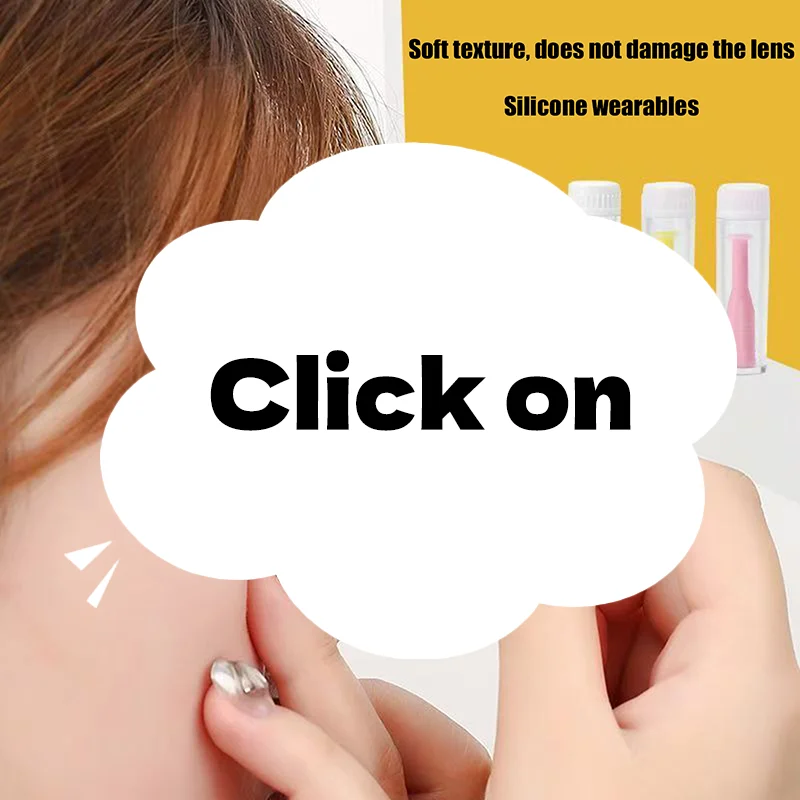 5/6/10 قطعة عدسات لاصقة شفط مزيل عصا كأس شفط العدسات كوب المكبس عصا العين الملقط أداة إزالة قضيب الإدراج #1