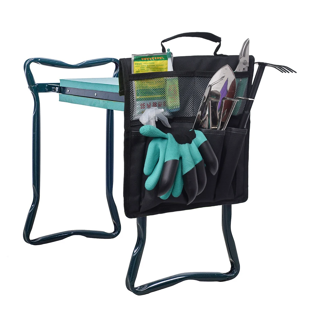 

Multifunctional Tool Storage Bag Oxford Cloth Large Pocket Multi Small Pockets Durable Practical Gardener Maintainer Organizer