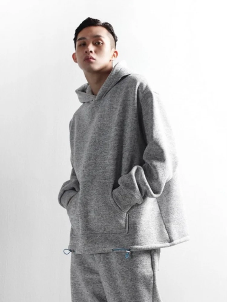 

Men's Hoodies Fall/Winter New Preppy Fashion Trend Small Hoodie Casual Loose Size