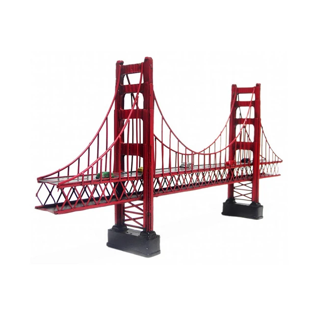 

#@2021 Newest Popular American Vintage Decoration Golden Gate Bridge San Francisco California USA for Gift