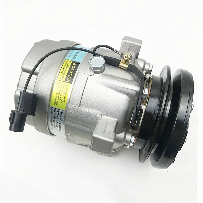 

For Doosan 55 60 Air Conditioner Compressor R55 R60-7 Air Conditioner Cold Air Pump Excavator Accessories