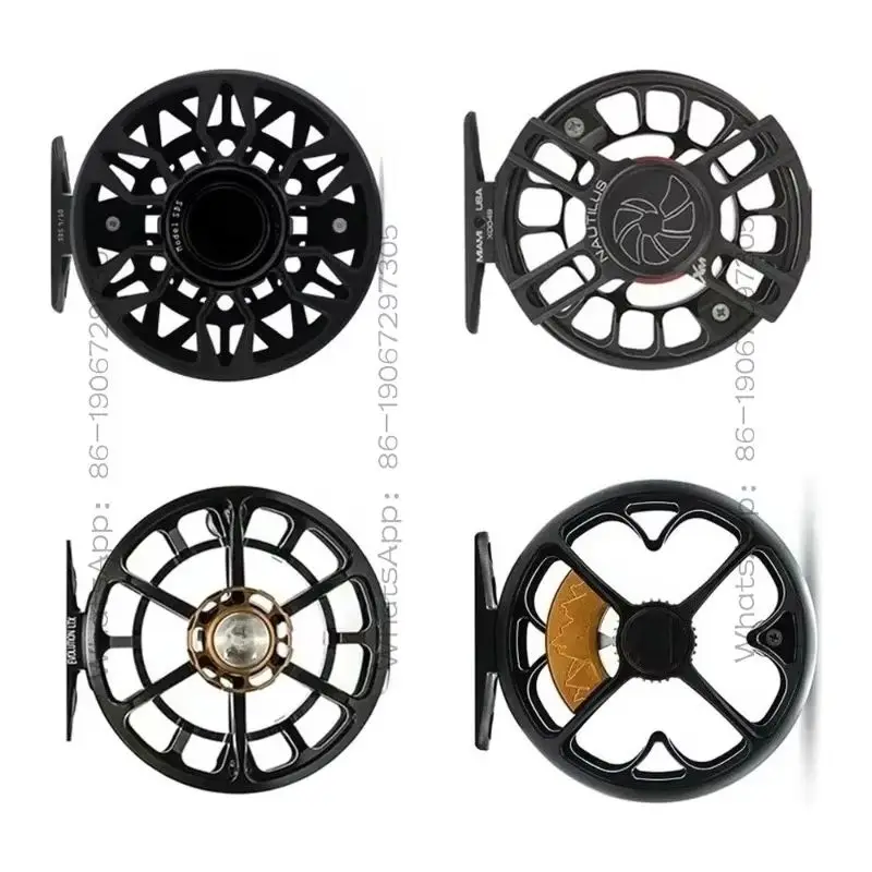 Xujun1105641611  Freshwater Stream Fly Fishing Fly Wheel Fly Burn Full Metal Fishing Gear Fishing Wheel