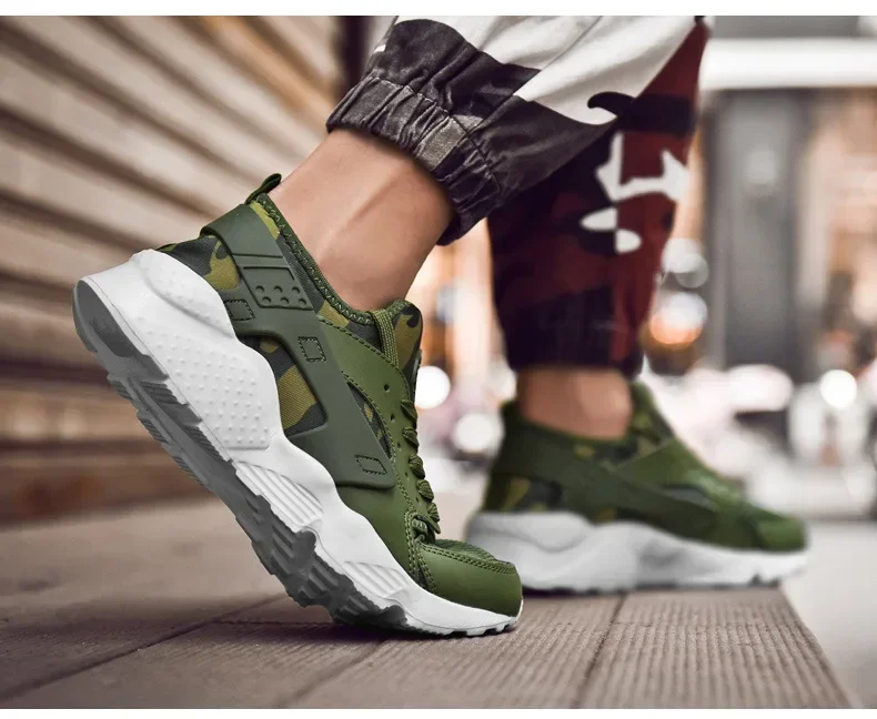 Sommerliche Herren-Freizeitschuhe mit atmungsaktiver Mesh-Oberfläche, leichtem, weichem Boden und trendigem Design – Lauf- und Sportschuhe für Herren aus China – Detail 23