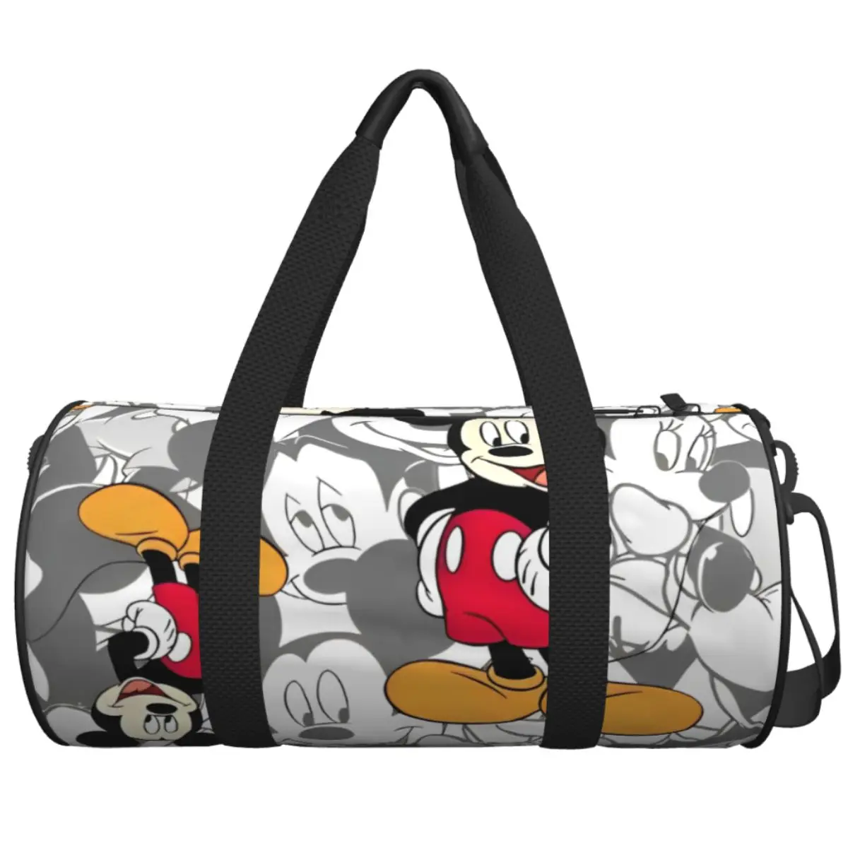 

Mickey Minnie Mouse Travel Bag Cute Cartoon Large Capacity Sport Bags Oxford Men Women Design Gym Bag Training Fitness Bag