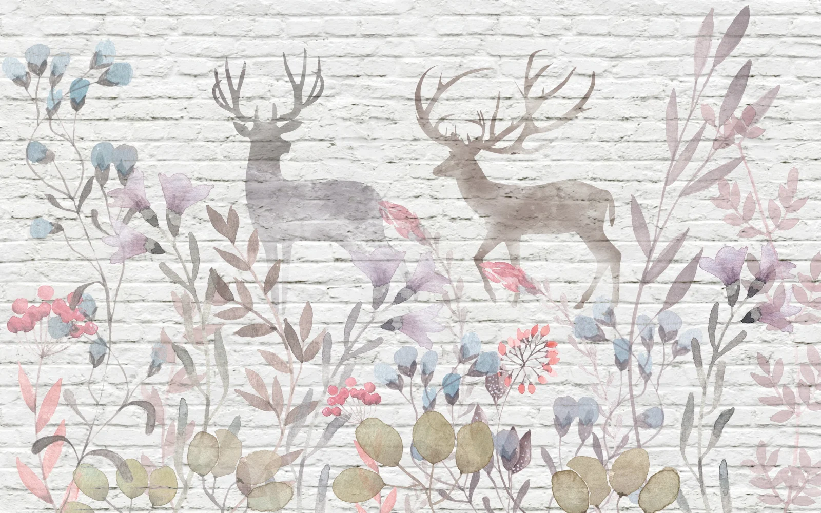 

Обои с рельефным изображением Денежного дерева и оленя, 3D фотообои для ТВ-зоны, гостиной, спальни, настенный декор