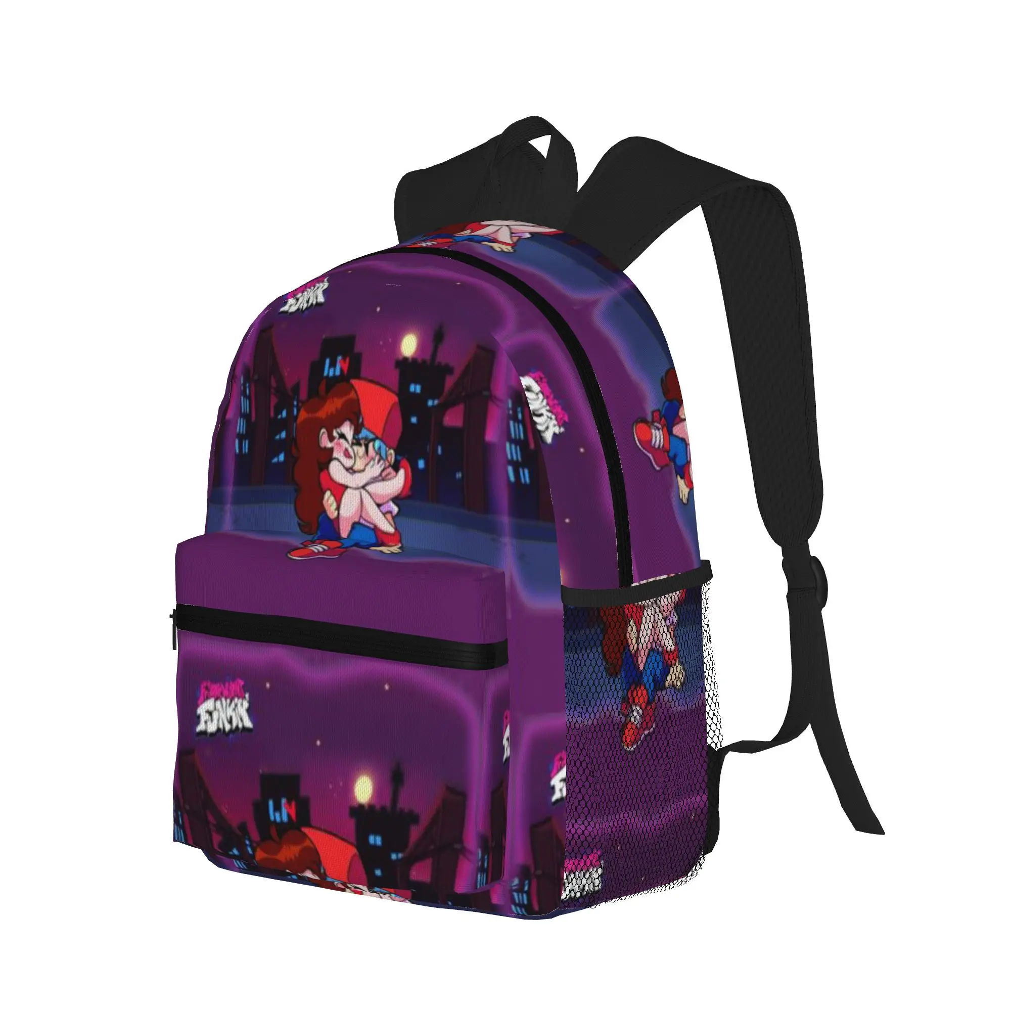 friday night funkin  - music  love and videogame-Friday Night Funkin Birthday  Casual Backpack for Students and Adults Bag