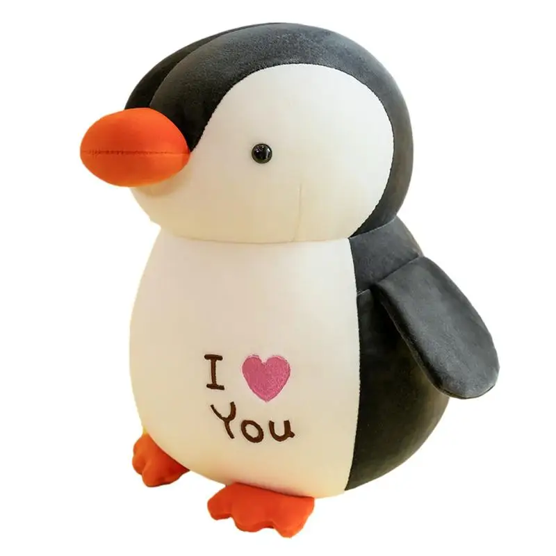 

Penguin Plushies I LOVE YOU Animal Toys Plushies Soft Penguin Plushie For Animal Themed Parties Halloween Home Decor